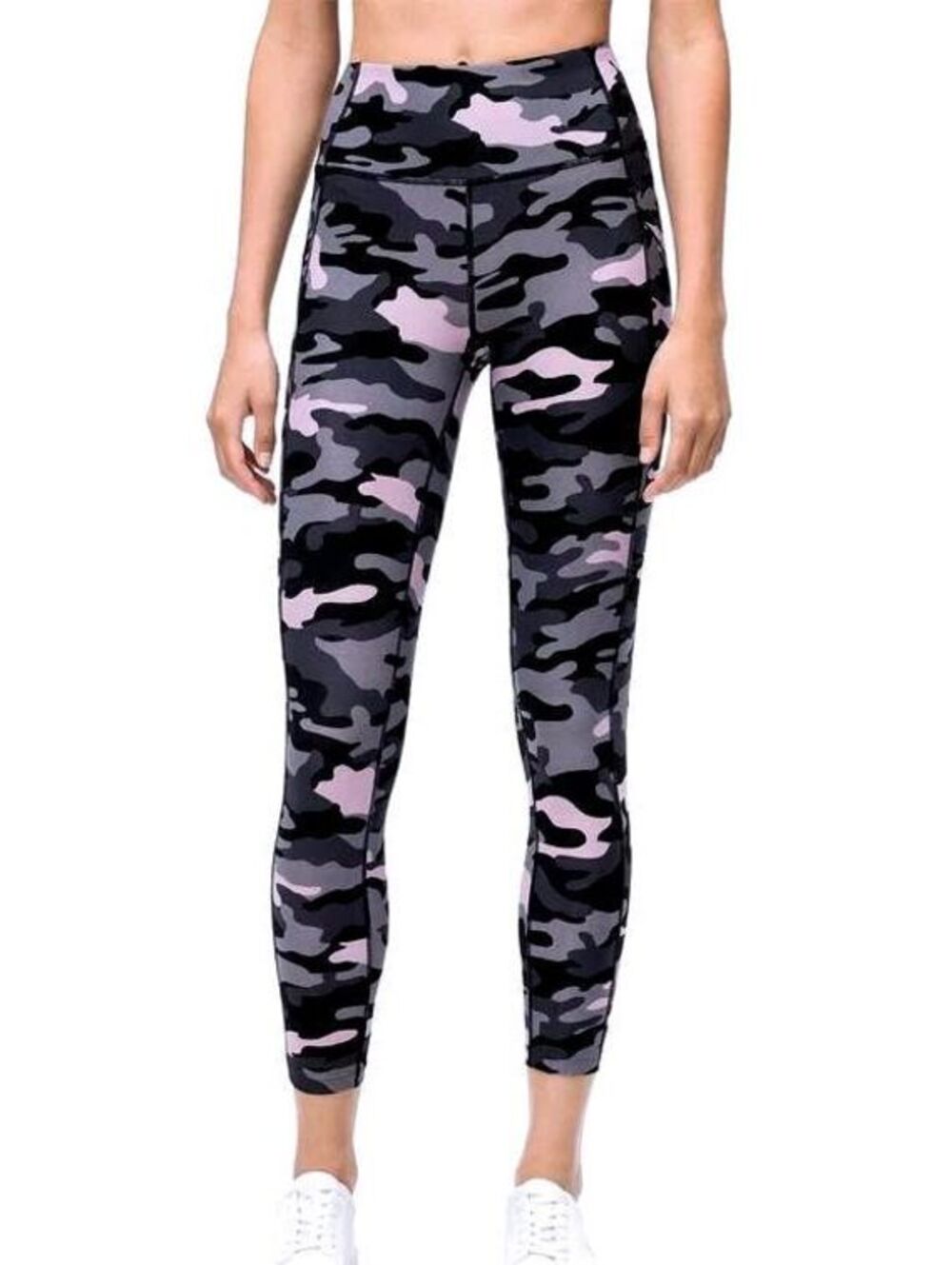 CALVIN KLEIN Womens (S) Camouflage Stretch Performance Leggings/ Fitness Tights